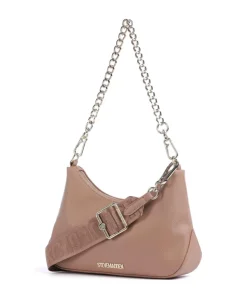 BSIN Schultertasche Lederimitat altrosa