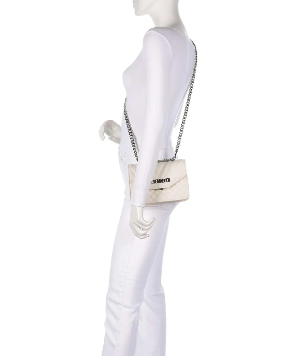 BSTAKE Schultertasche Lederimitat elfenbein