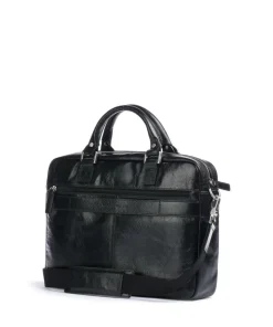 Buddy Aktentasche 13″ Büffelleder schwarz