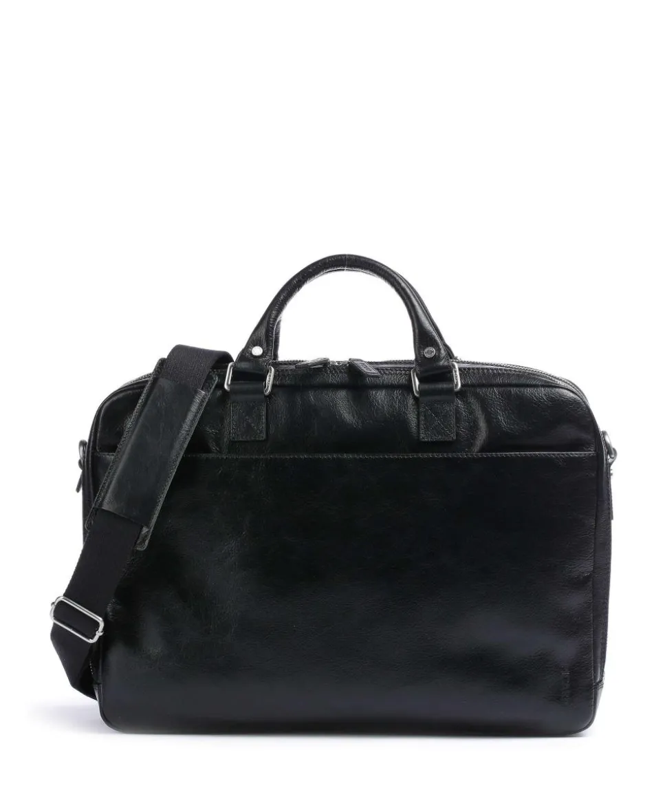 Buddy Aktentasche 15″ Büffelleder schwarz