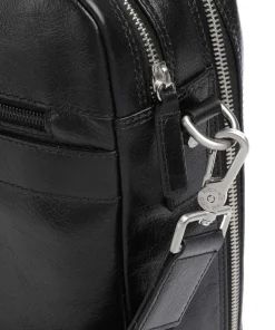Buddy Aktentasche 15″ Büffelleder schwarz