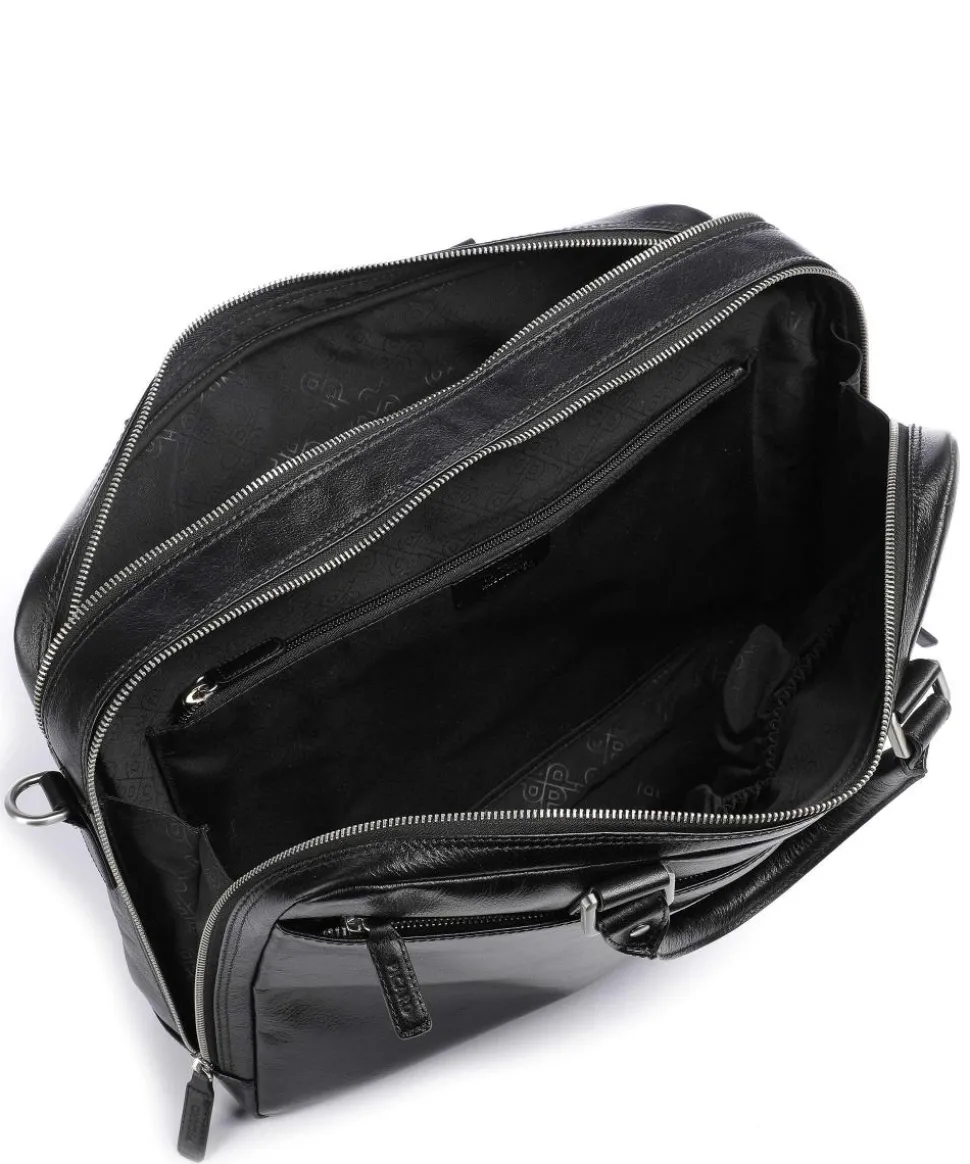 Buddy Aktentasche 15″ Büffelleder schwarz