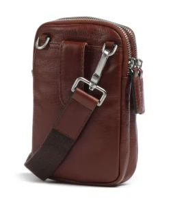 Buddy Handytasche Büffelleder cognac
