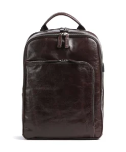 Buddy Rucksack 15″ Büffelleder dunkelbraun