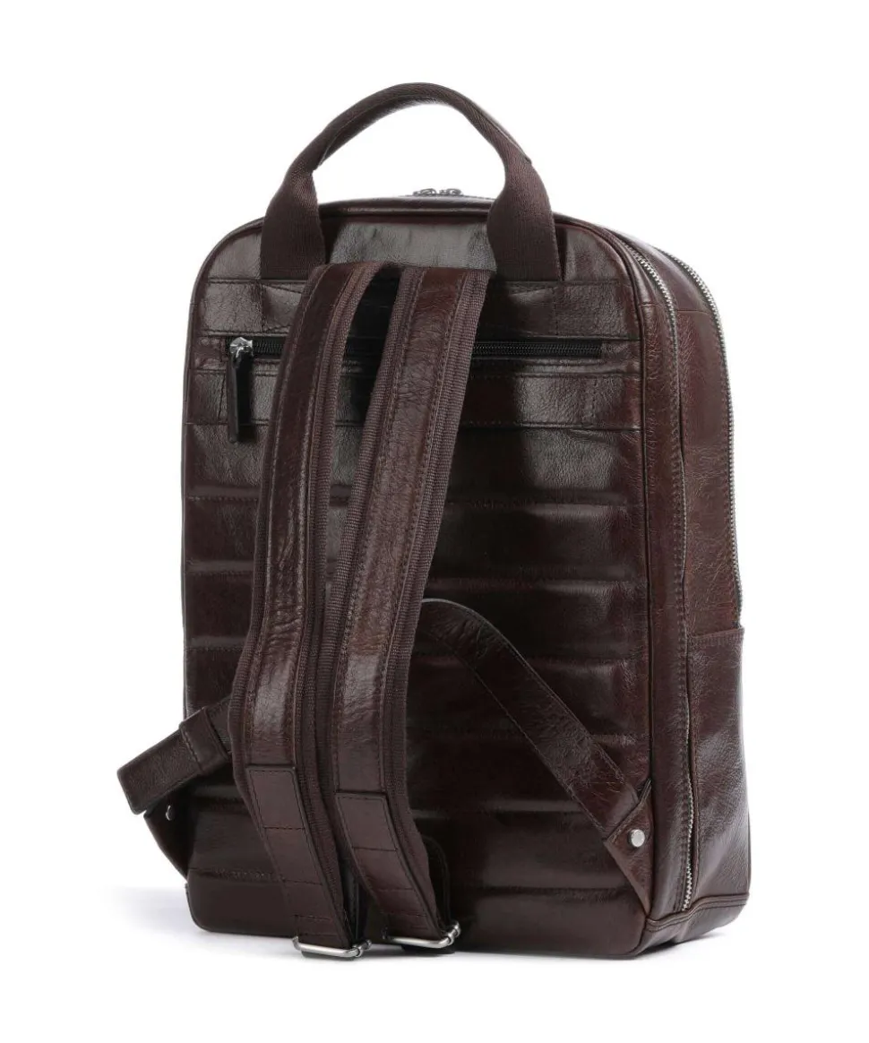 Buddy Rucksack 15″ Büffelleder dunkelbraun