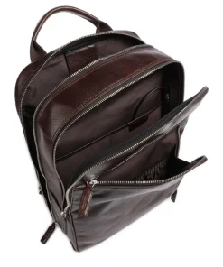 Buddy Rucksack 15″ Büffelleder dunkelbraun