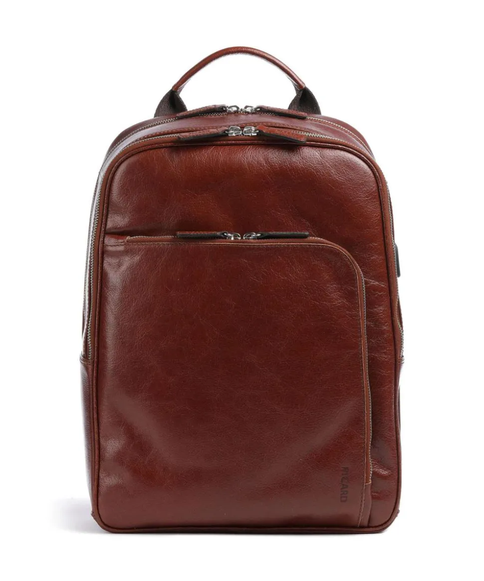 Buddy Rucksack 15″ Büffelleder cognac