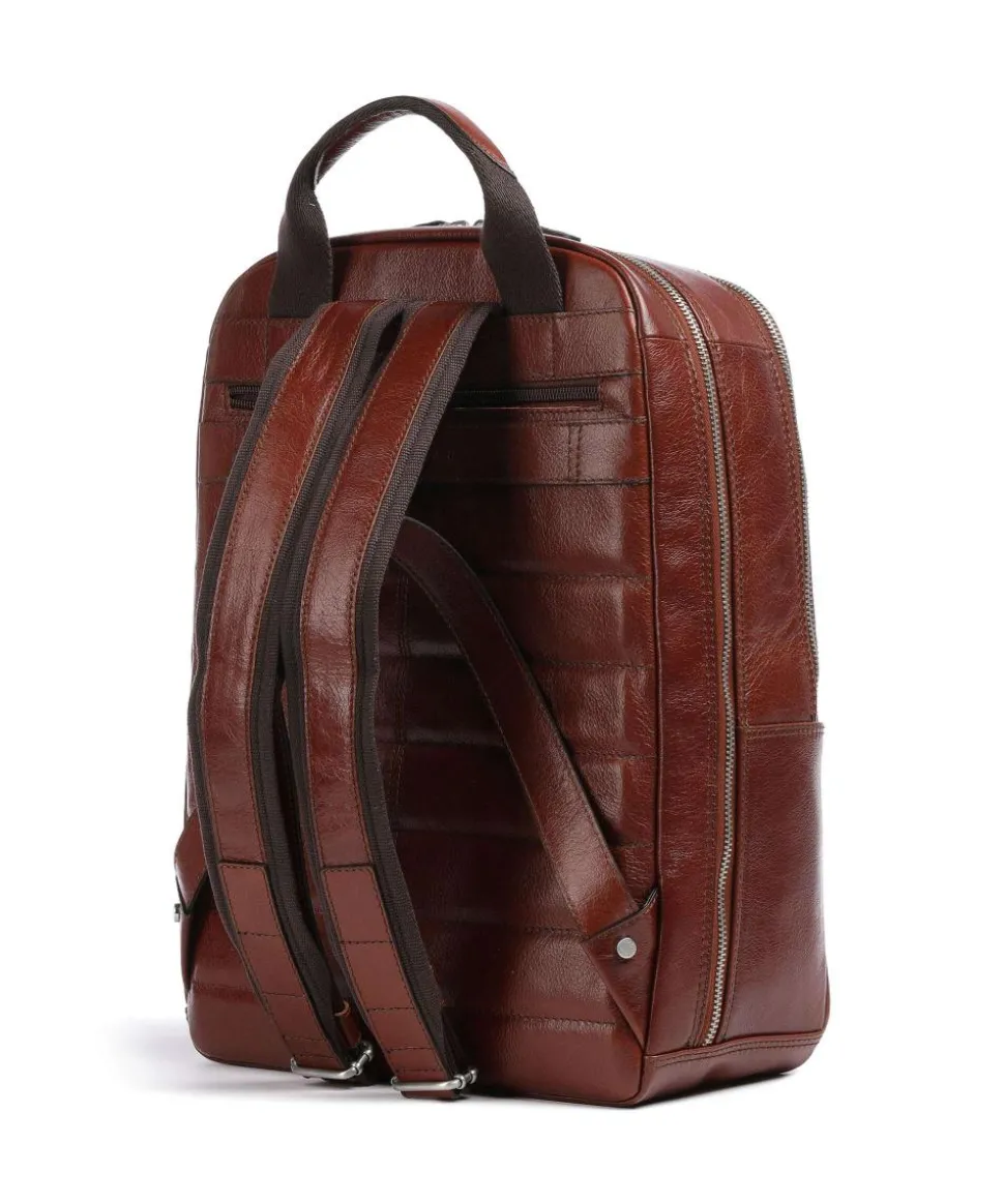 Buddy Rucksack 15″ Büffelleder cognac