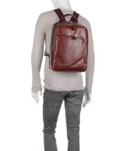 Buddy Rucksack 15″ Büffelleder cognac