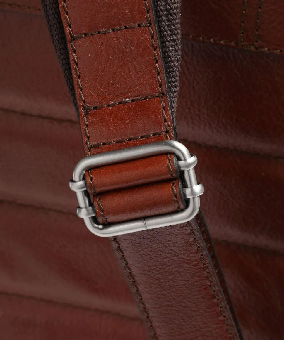 Buddy Rucksack 15″ Büffelleder cognac