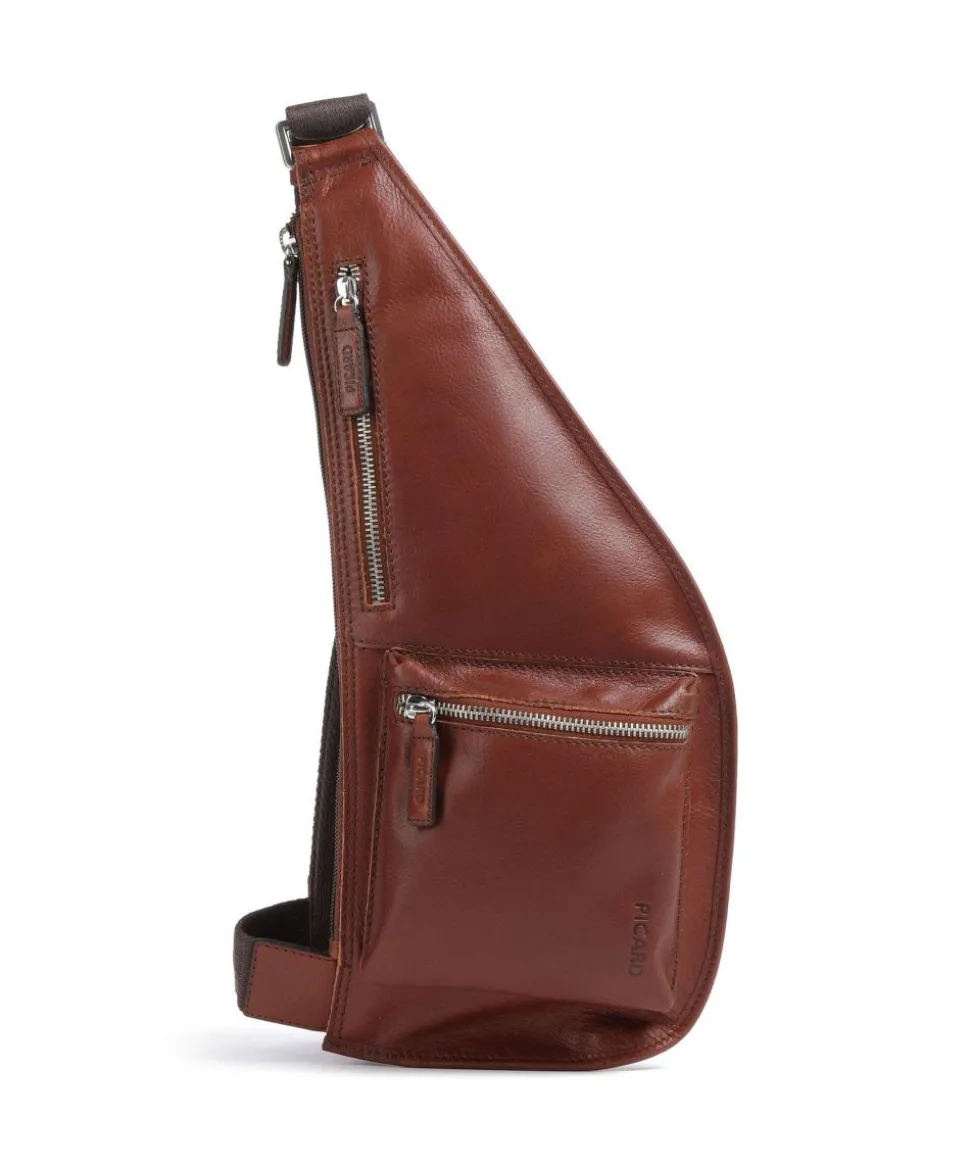 Buddy Slingbag Büffelleder cognac