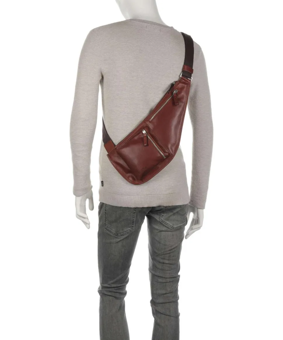 Buddy Slingbag Büffelleder cognac