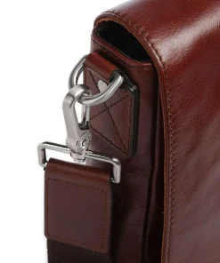 Buddy Umhängetasche 10″ Büffelleder cognac