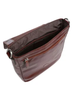 Buddy Umhängetasche 10″ Büffelleder cognac