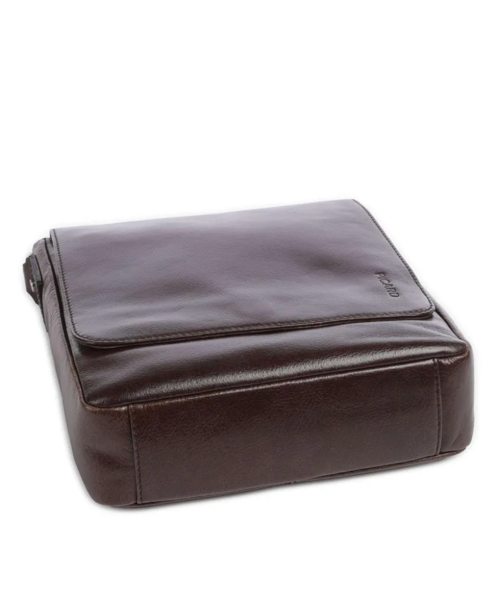 Buddy Umhängetasche 10″ Büffelleder dunkelbraun