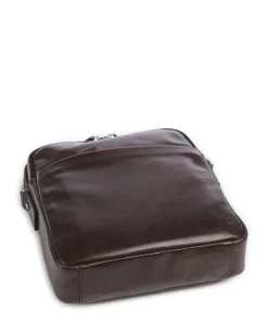 Buddy Umhängetasche Büffelleder dunkelbraun