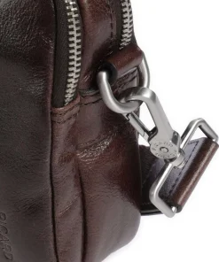 Buddy Umhängetasche Büffelleder dunkelbraun