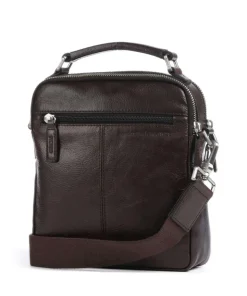 Buddy Umhängetasche Büffelleder dunkelbraun