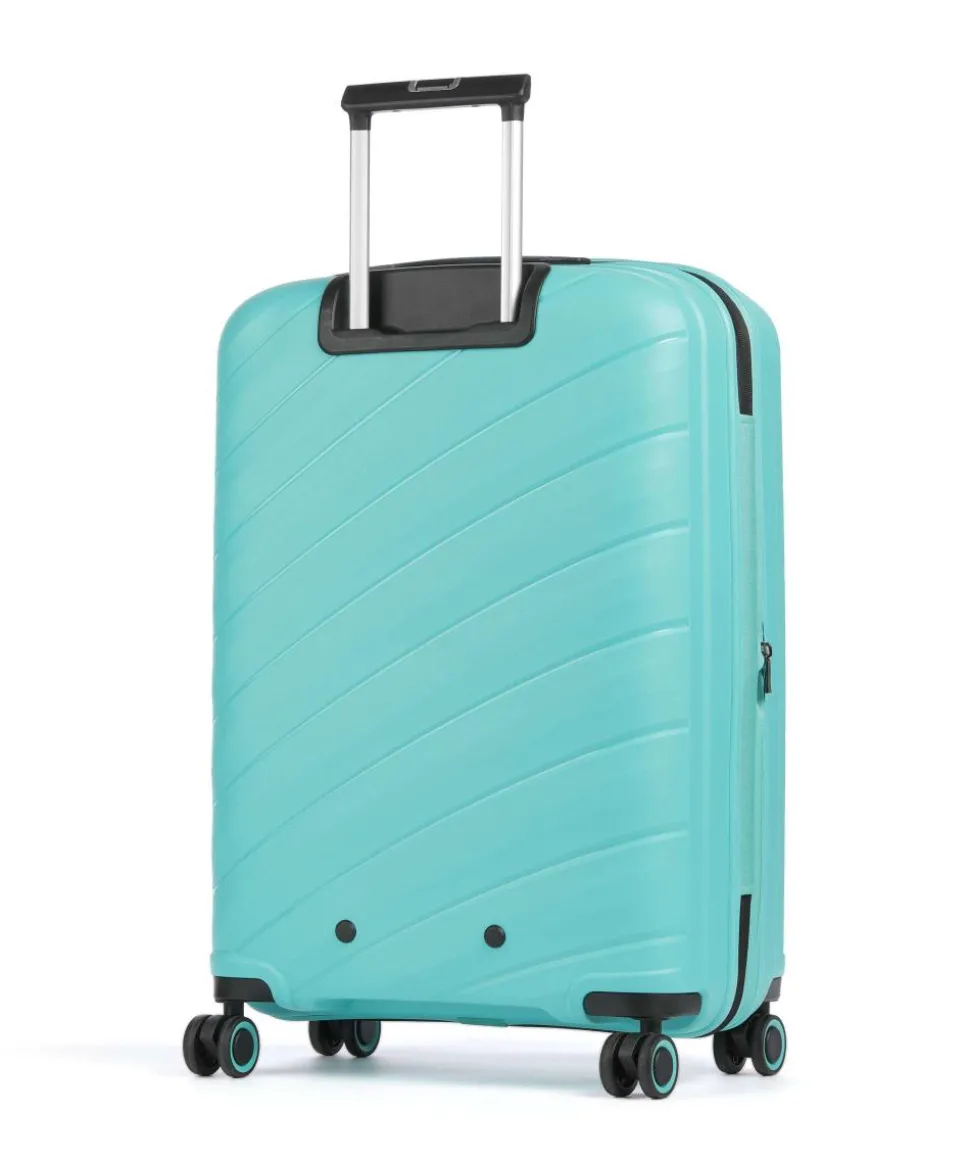 Burano 4-Rollen Trolley Set türkis 3-tlg.