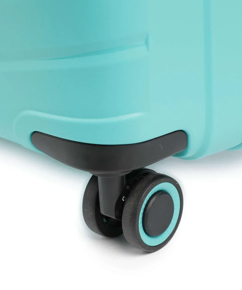 Burano 4-Rollen Trolley Set türkis 3-tlg.