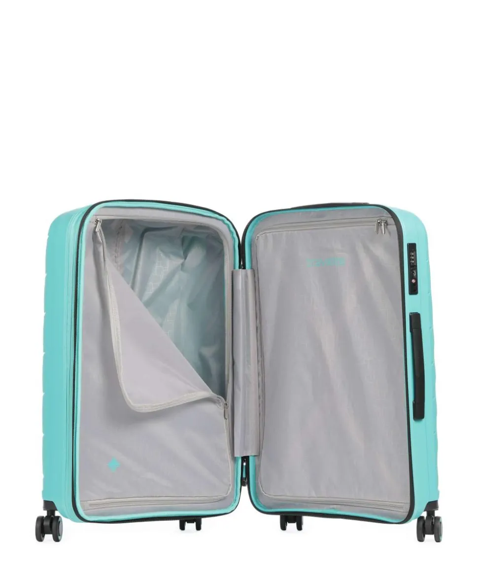 Burano 4-Rollen Trolley Set türkis 3-tlg.