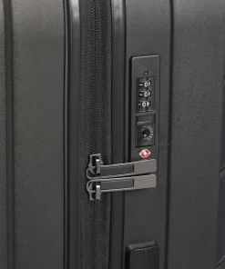 Burano 4-Rollen Trolley Set schwarz 3-tlg.