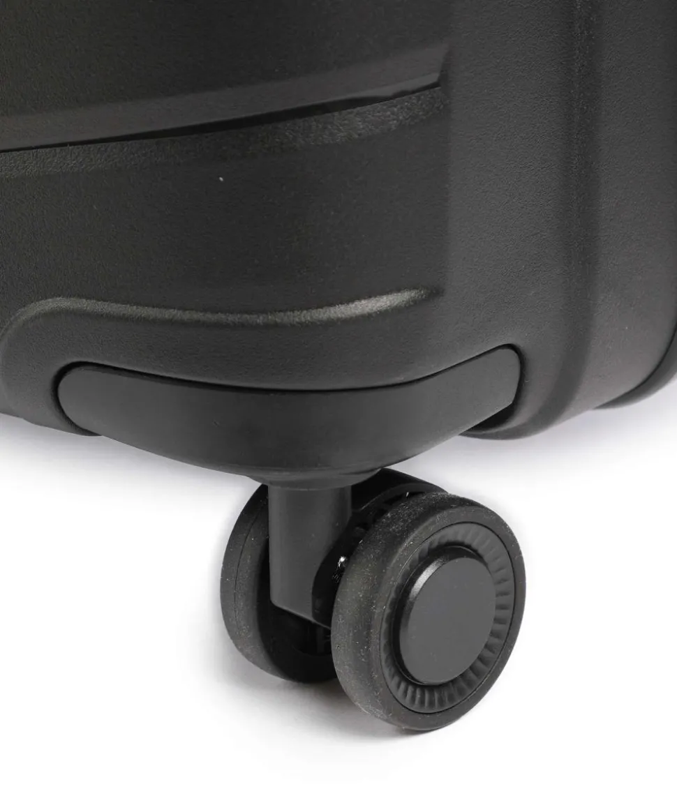 Burano 4-Rollen Trolley Set schwarz 3-tlg.