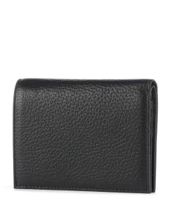 Business Geldbörse genarbtes Rindsleder schwarz