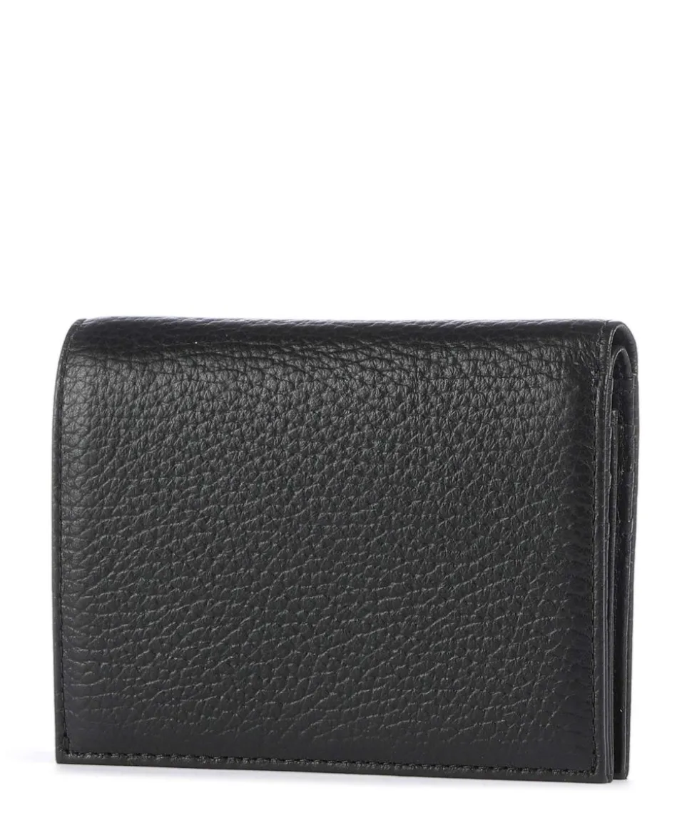 Business Geldbörse genarbtes Rindsleder schwarz