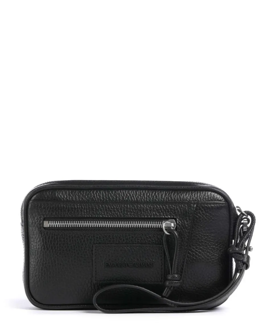 Business Kulturbeutel schwarz 21 cm