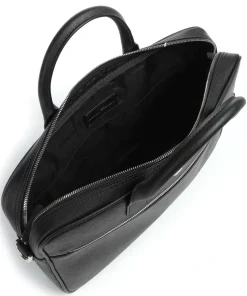 Business Regenerated Aktentasche 14″ Lederimitat schwarz