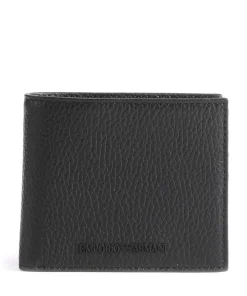 Business Regenerated Geldbörse genarbtes Rindsleder schwarz