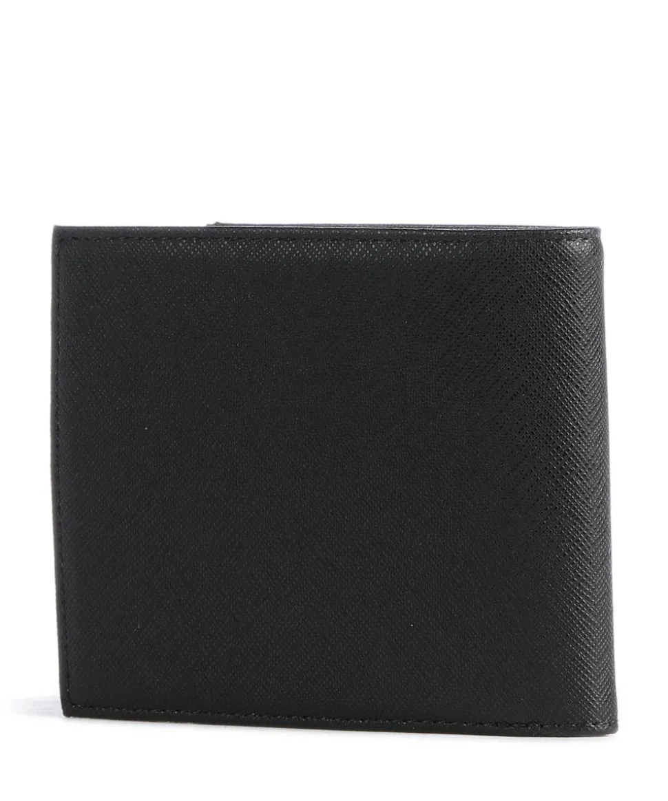 Business Regenerated Geldbörse Lederimitat schwarz