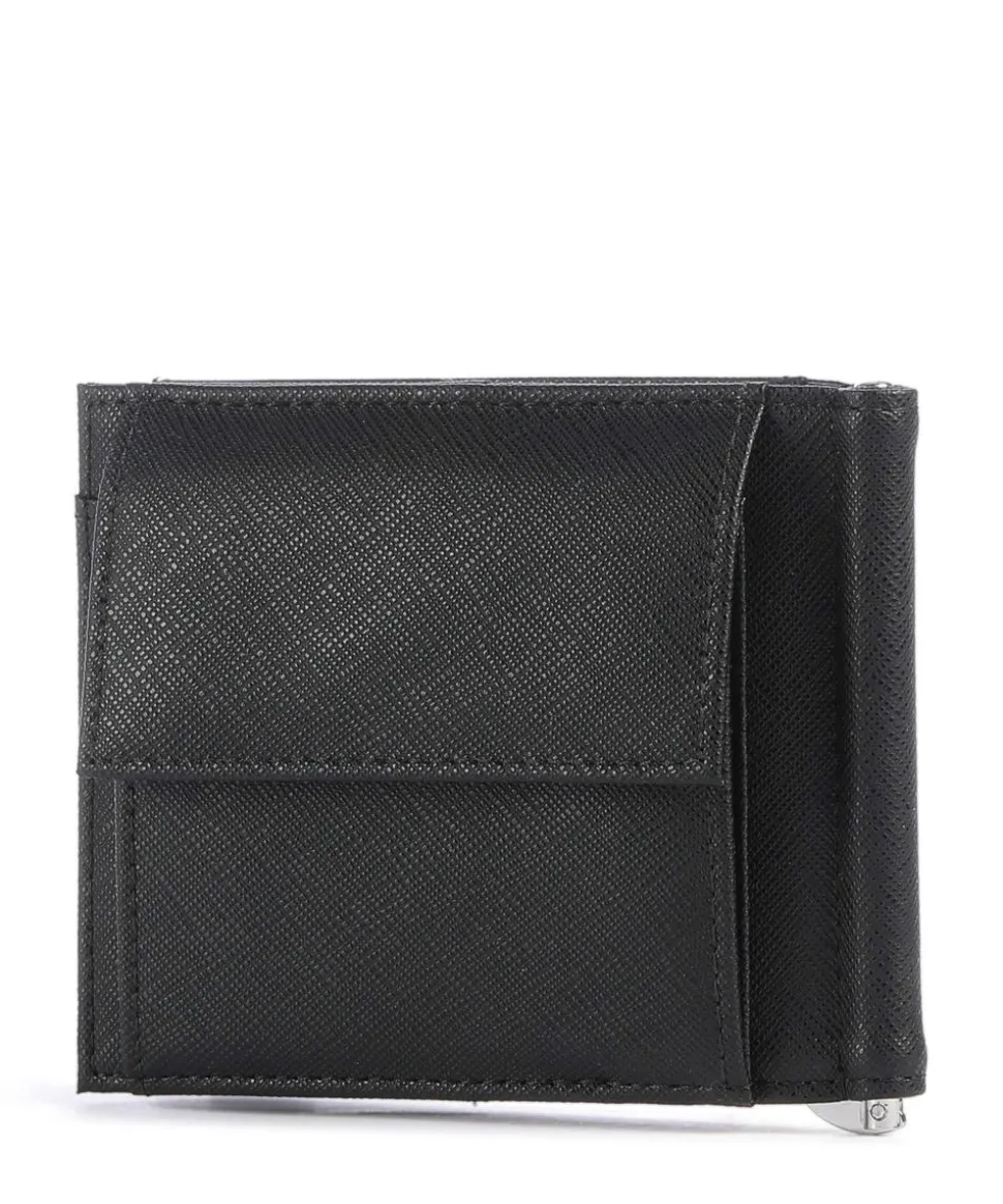 Business Regenerated Geldbörse Lederimitat schwarz