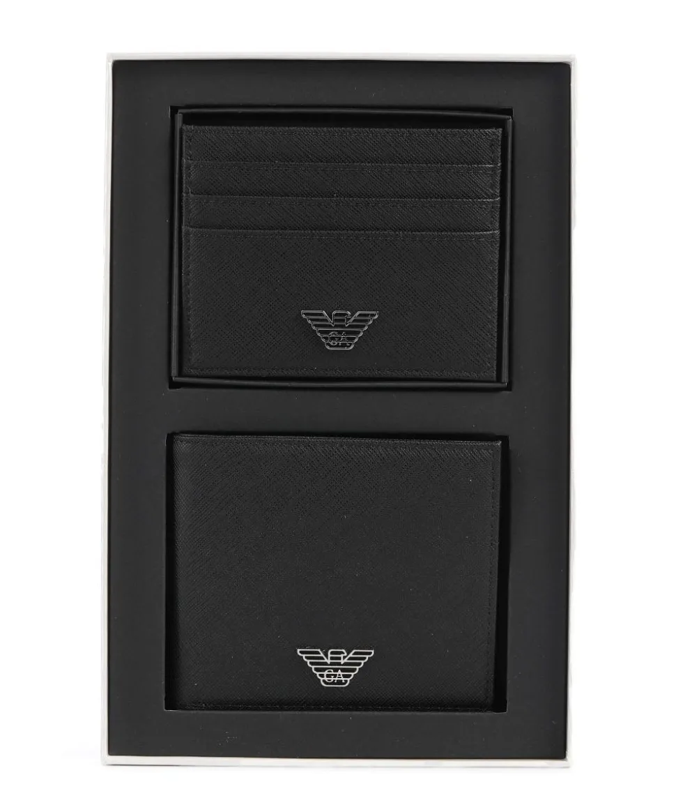 Business Regenerated Geldbörse Lederimitat schwarz