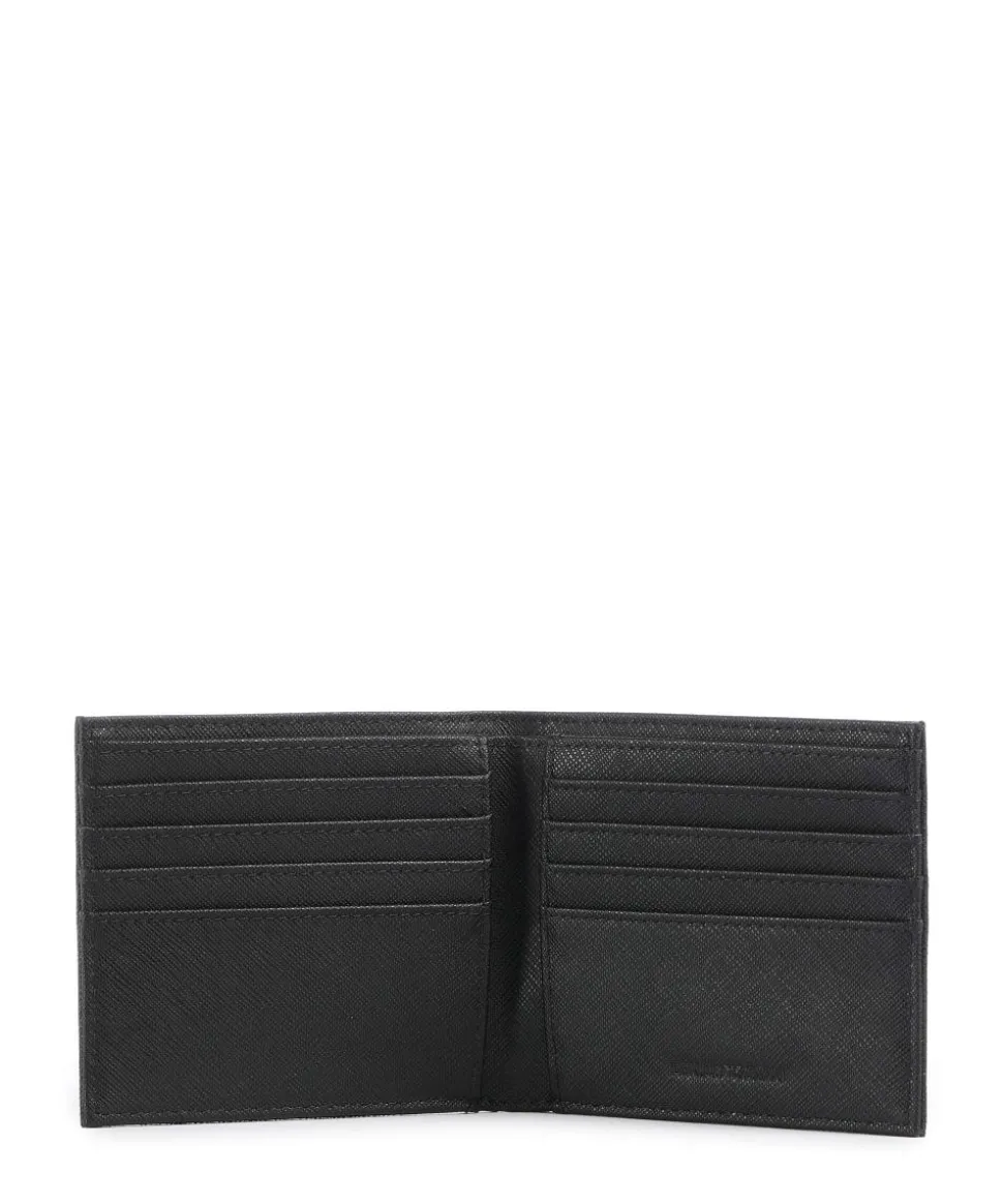 Business Regenerated Geldbörse Lederimitat schwarz