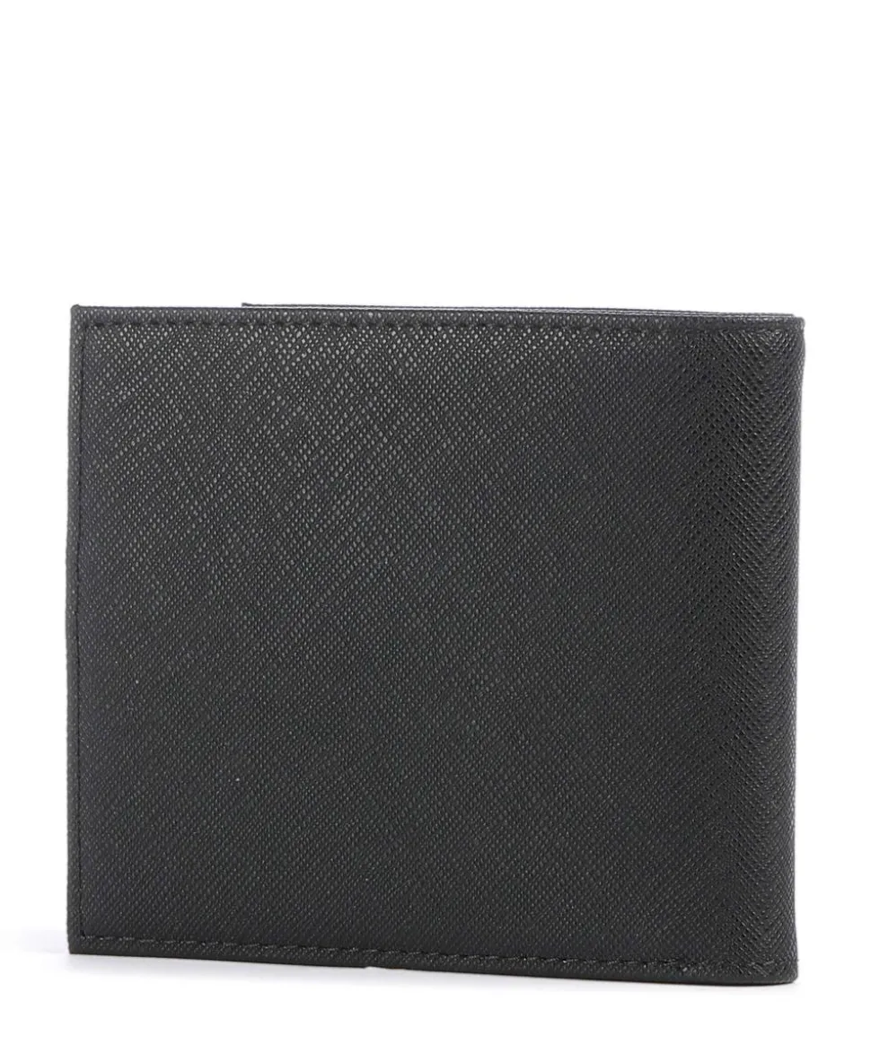 Business Regenerated Geldbörse Lederimitat schwarz