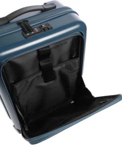 Business Regenerated 4-Rollen Trolley dunkelblau 55 cm