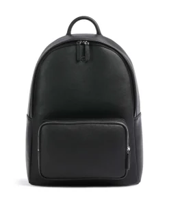 Business Regenerated Rucksack 13″ Lederimitat schwarz