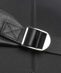 Business Regenerated Rucksack 13″ Lederimitat schwarz