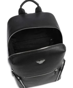 Business Regenerated Rucksack 14″ Lederimitat schwarz