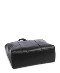 Business Shopper 15″ genarbtes Rindsleder schwarz