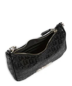 BVICE-E Schultertasche Lederimitat schwarz