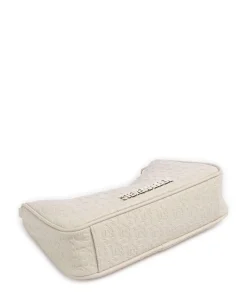 BVICE-E Schultertasche Lederimitat creme