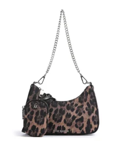 BVITAL Schultertasche Nylon schwarz/beige