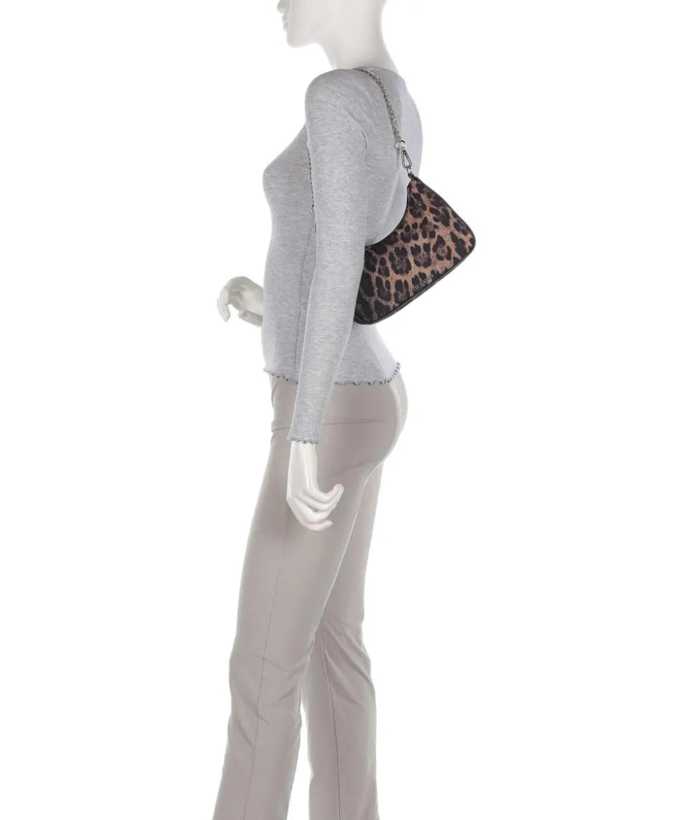 BVITAL Schultertasche Nylon schwarz/beige