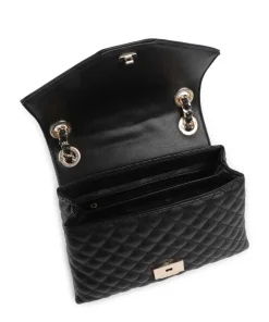 BVOLT Schultertasche Lederimitat schwarz