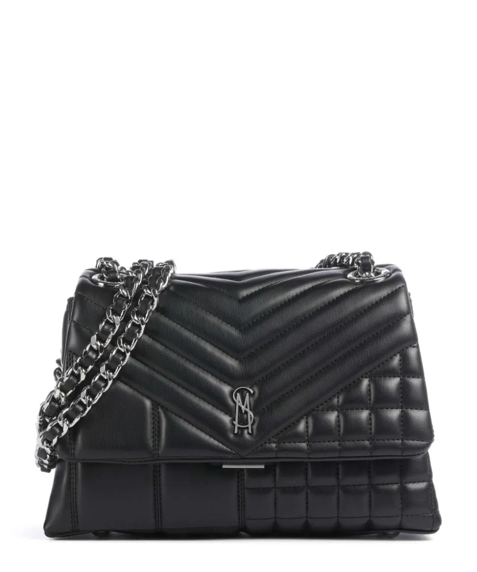 BVOLT-Q Schultertasche Lederimitat schwarz