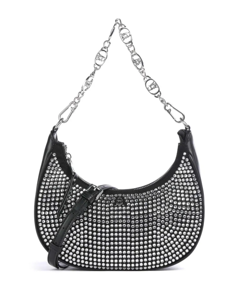 BWAND-R Schultertasche Lederimitat schwarz