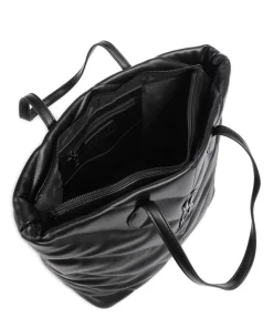 BWORKING Shopper Lederimitat schwarz